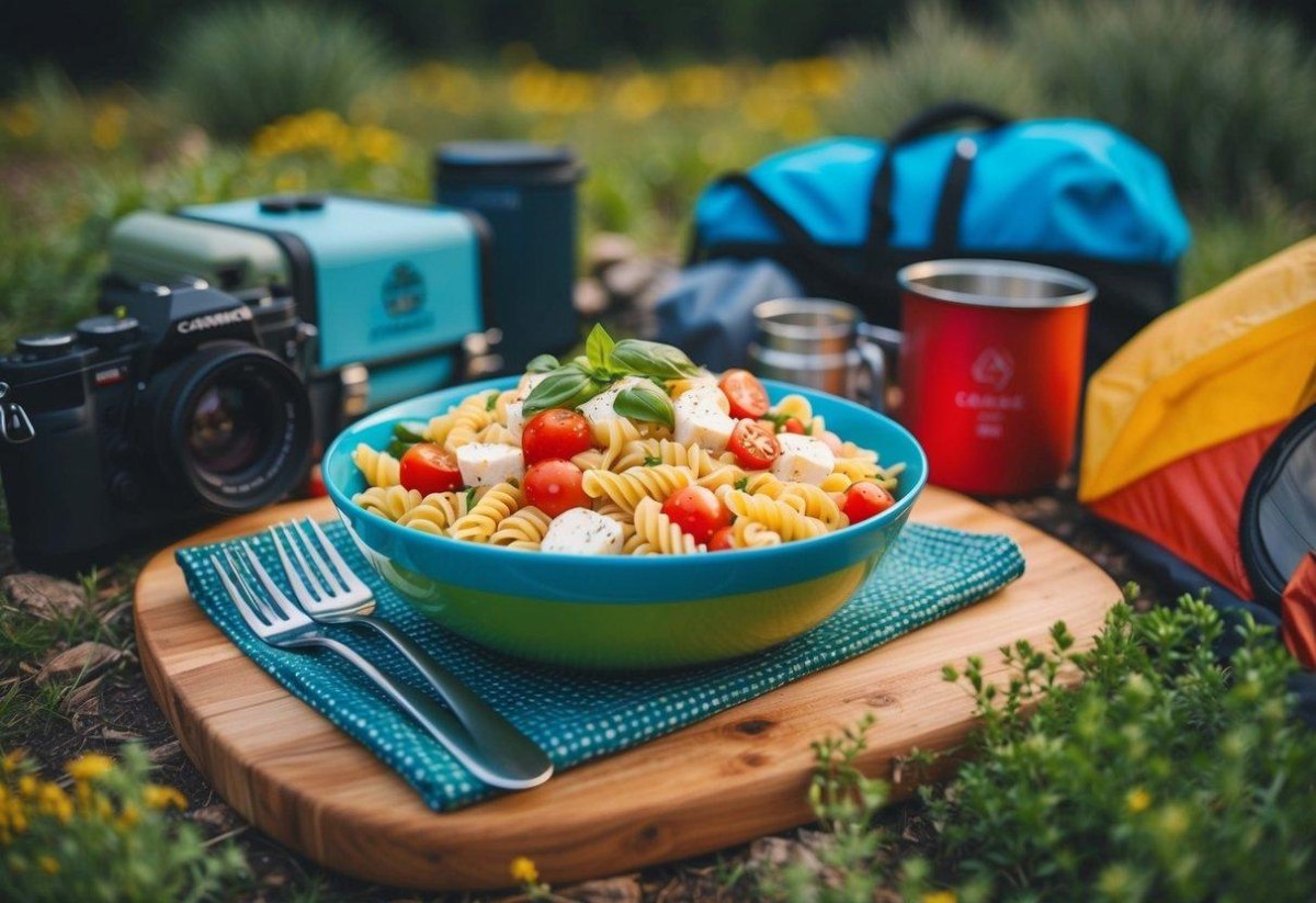 Breakfast pasta salad containers
