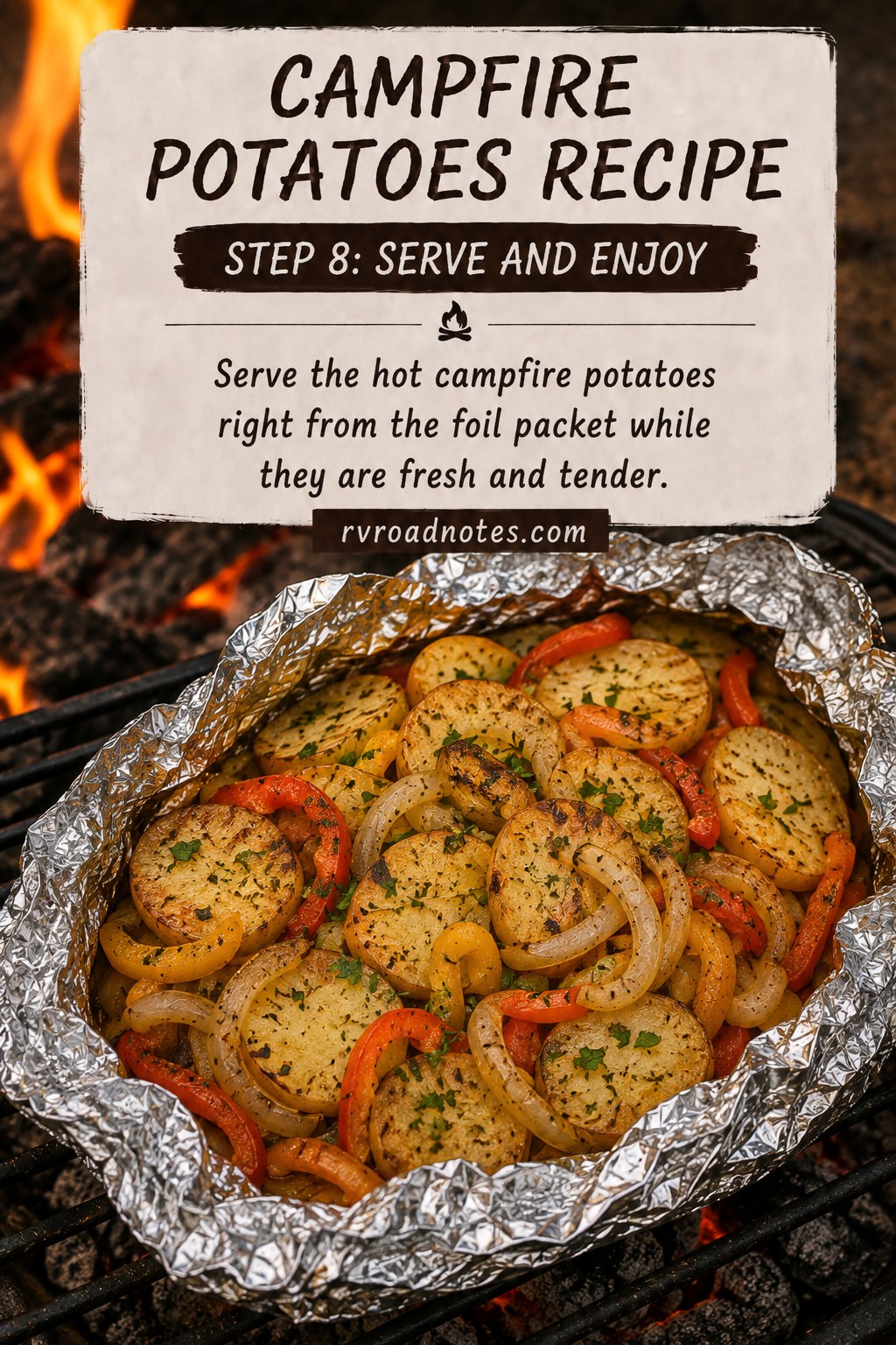 Campfire Potatoes Recipe - The Foil Packet I Actually Use