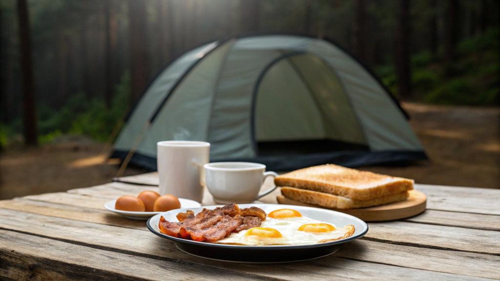 Coffee and breakfast campsite