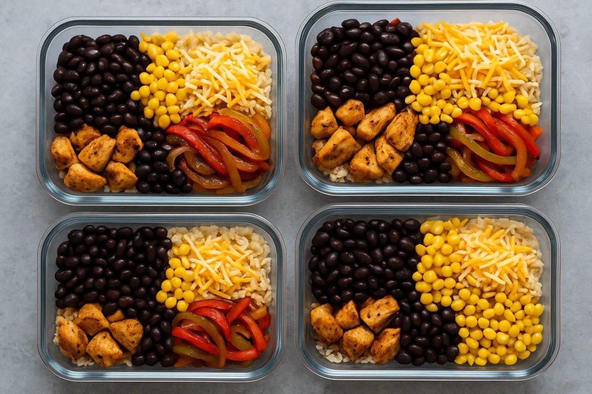 Compact burrito bowls for RV