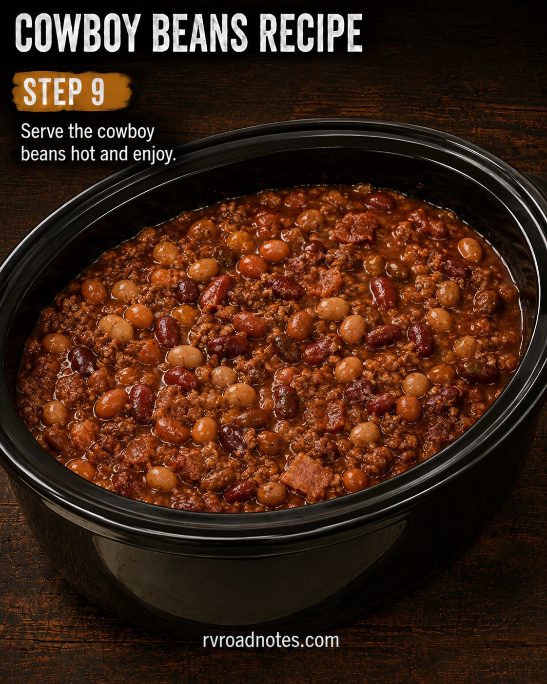 Cowboy Beans Recipe - The One-Pot Slow Cooker Dinner That