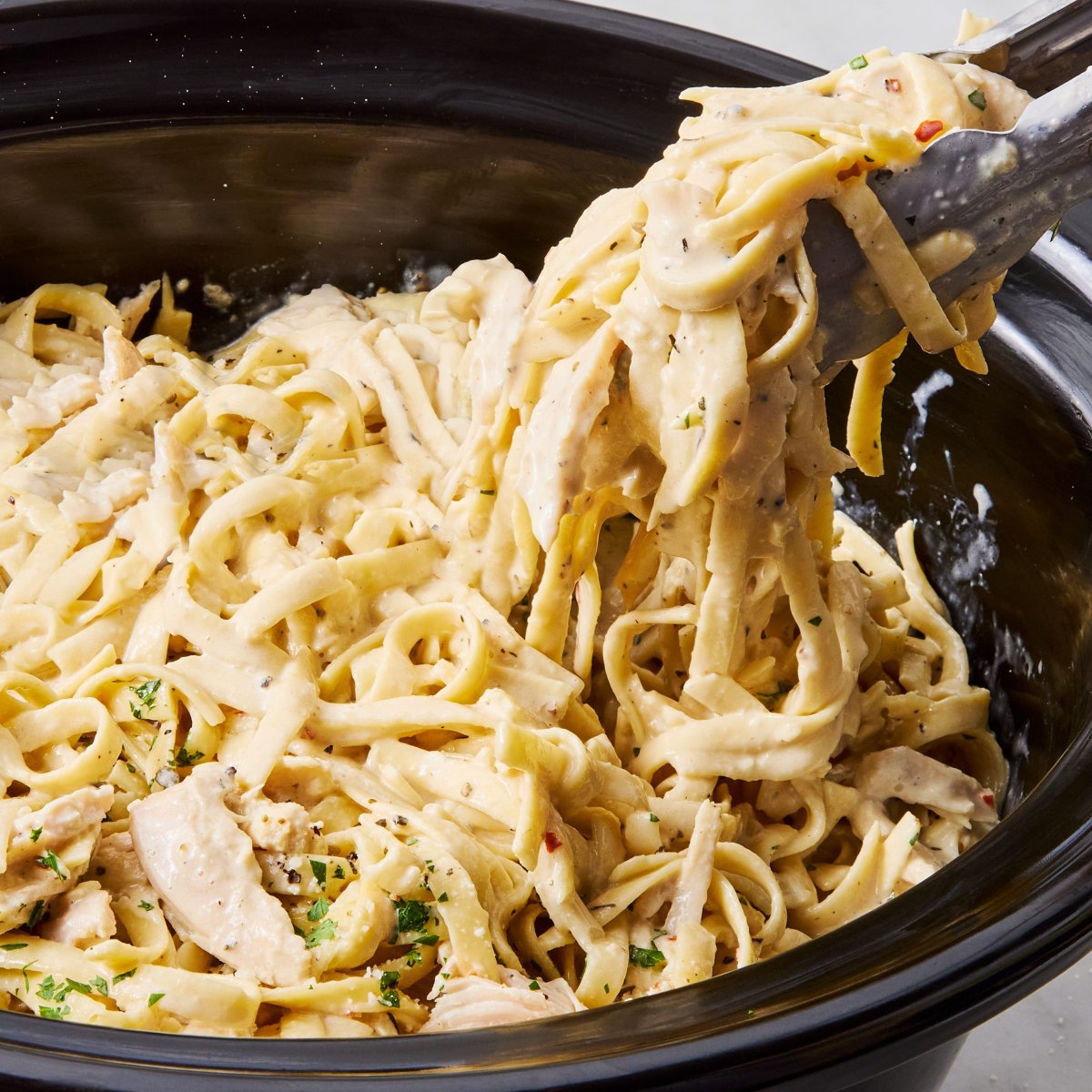 Chicken alfredo pasta crockpot