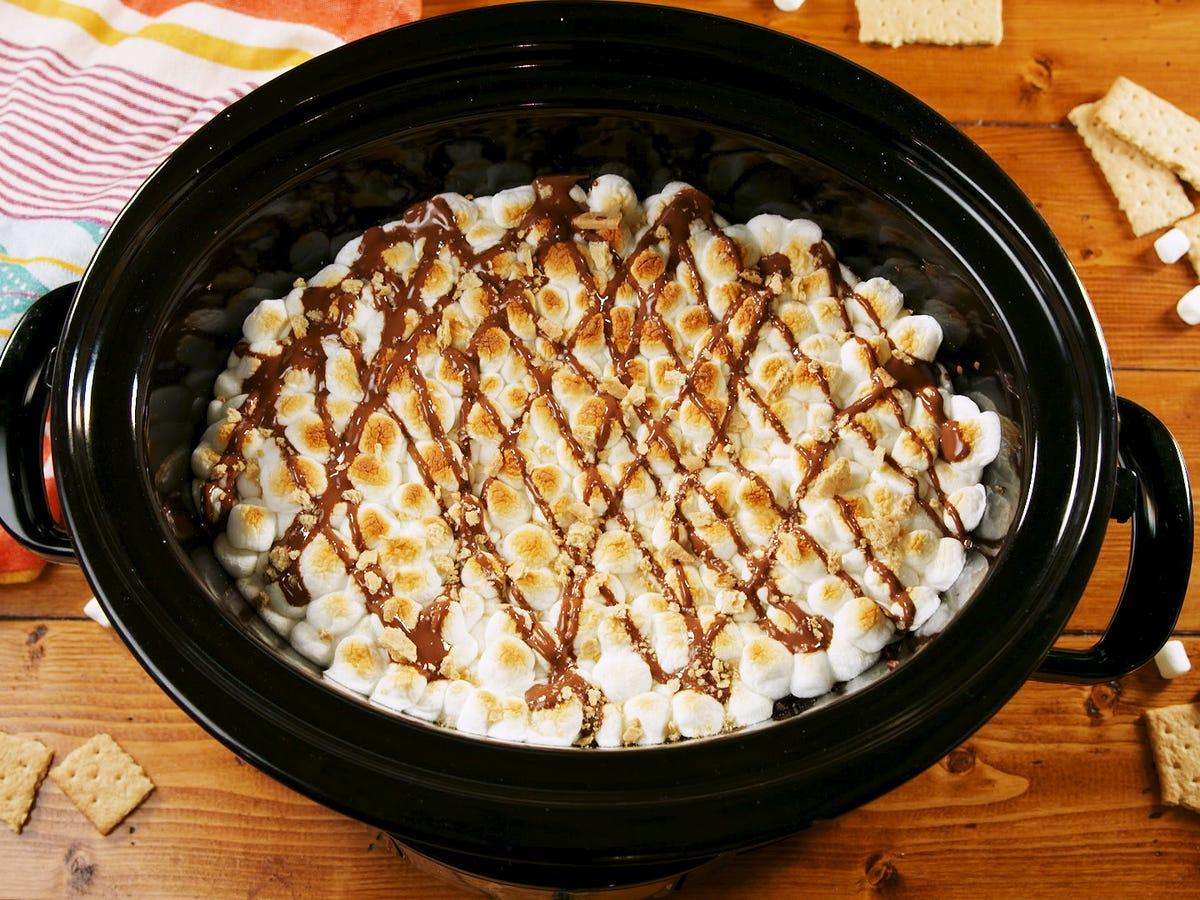 Crockpot dessert camping night
