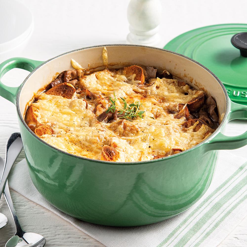 French onion soup Dutch oven