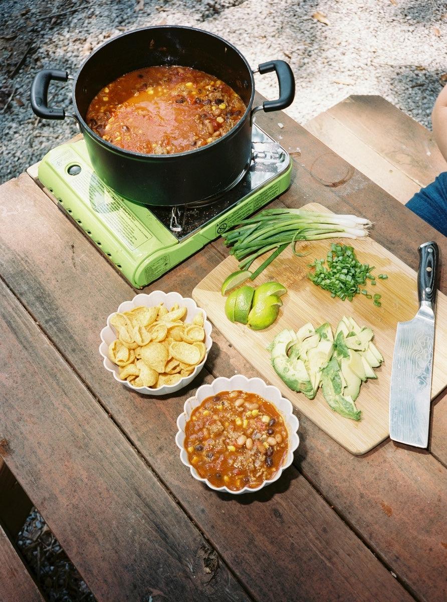 Crockpot taco soup with beans