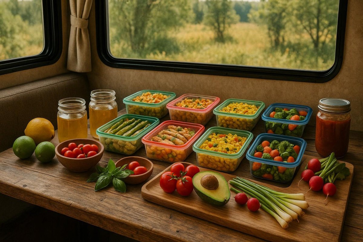 Meal prep containers camping