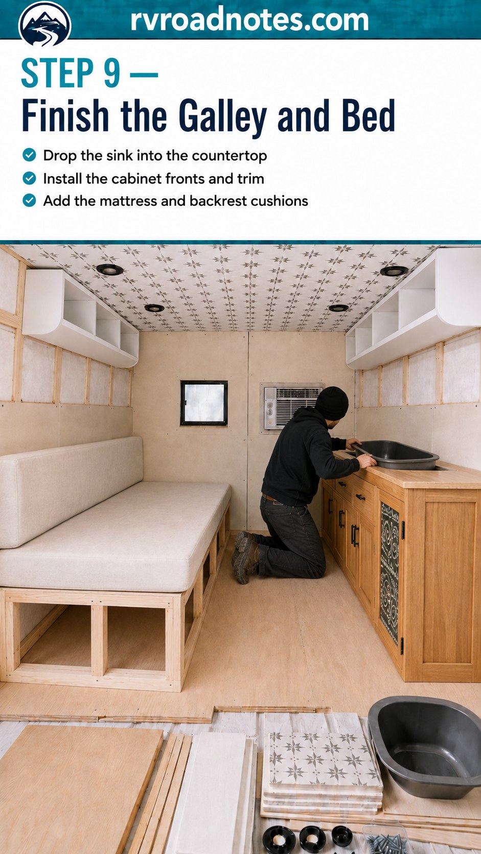 Building A Ford Econoline Camper Conversion, Step By Step