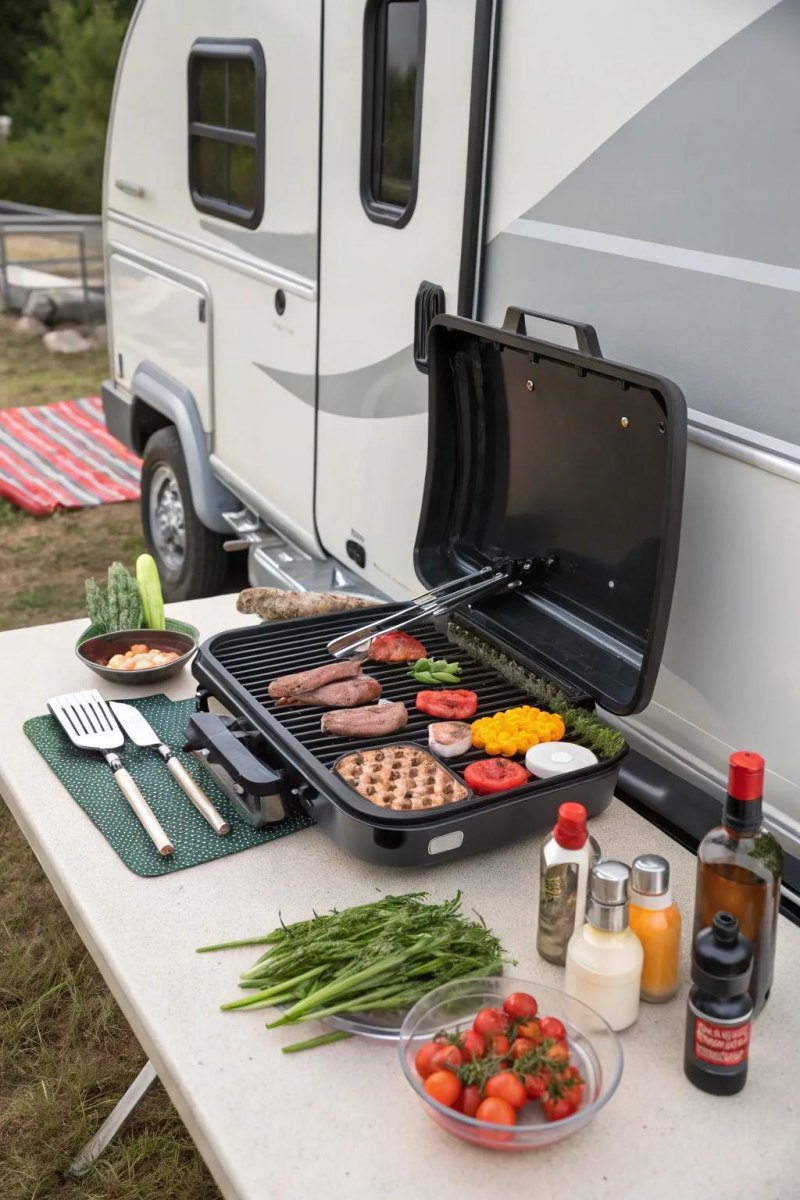 RV campsite grilling favorites