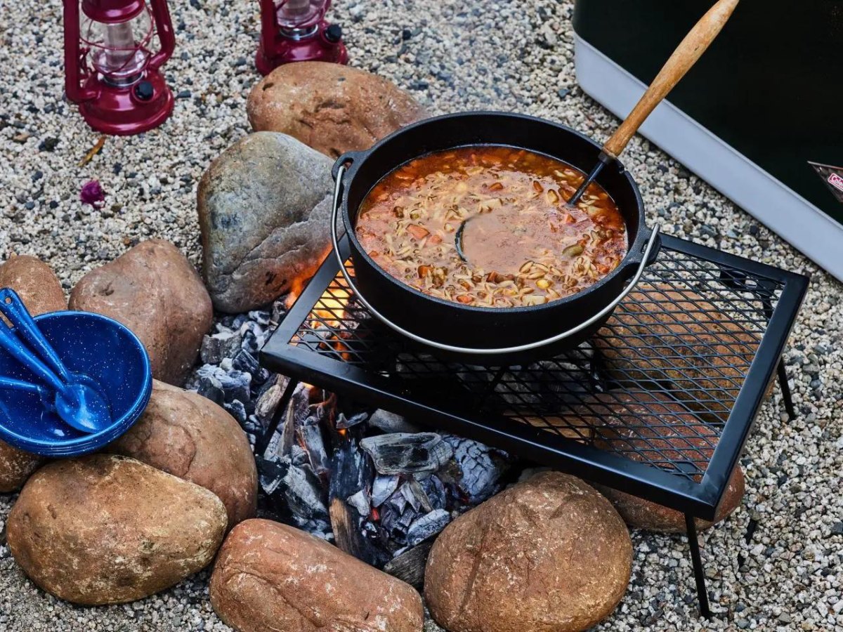 lentil soup outdoor camping