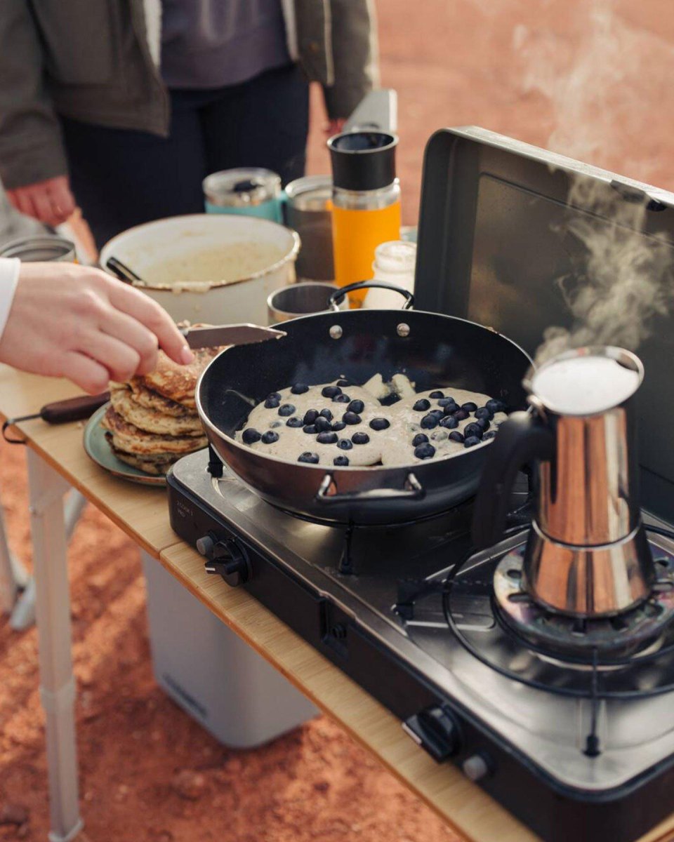 Homemade pancake mix camping bags