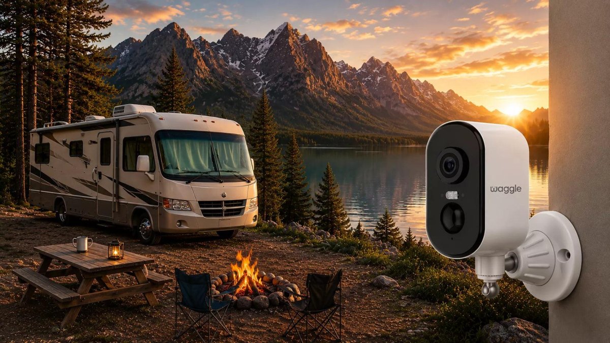 Remote RV campsite security