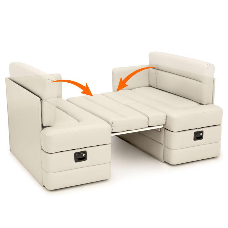 Multiuse gear inside camper