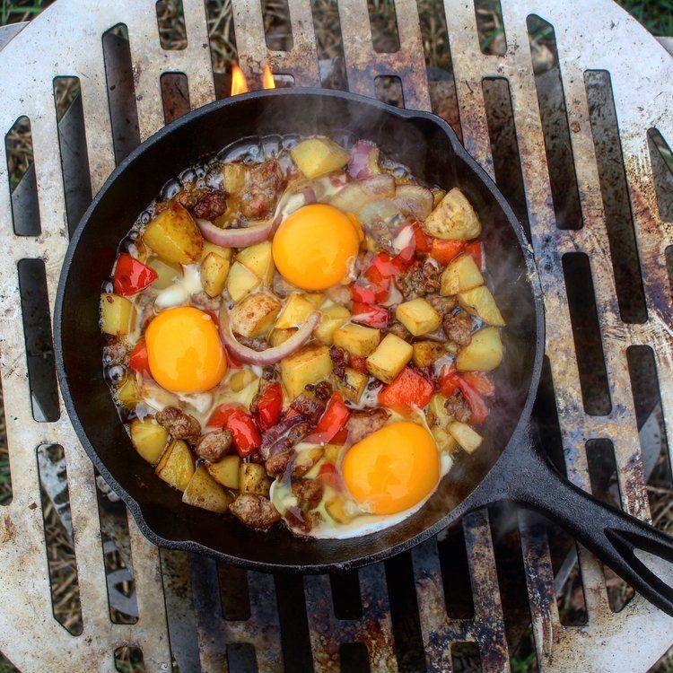 Camping breakfast skillet