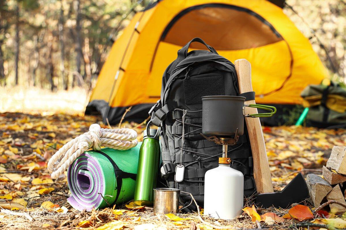 Camping checklist printable with adventure gear for outdoor activities