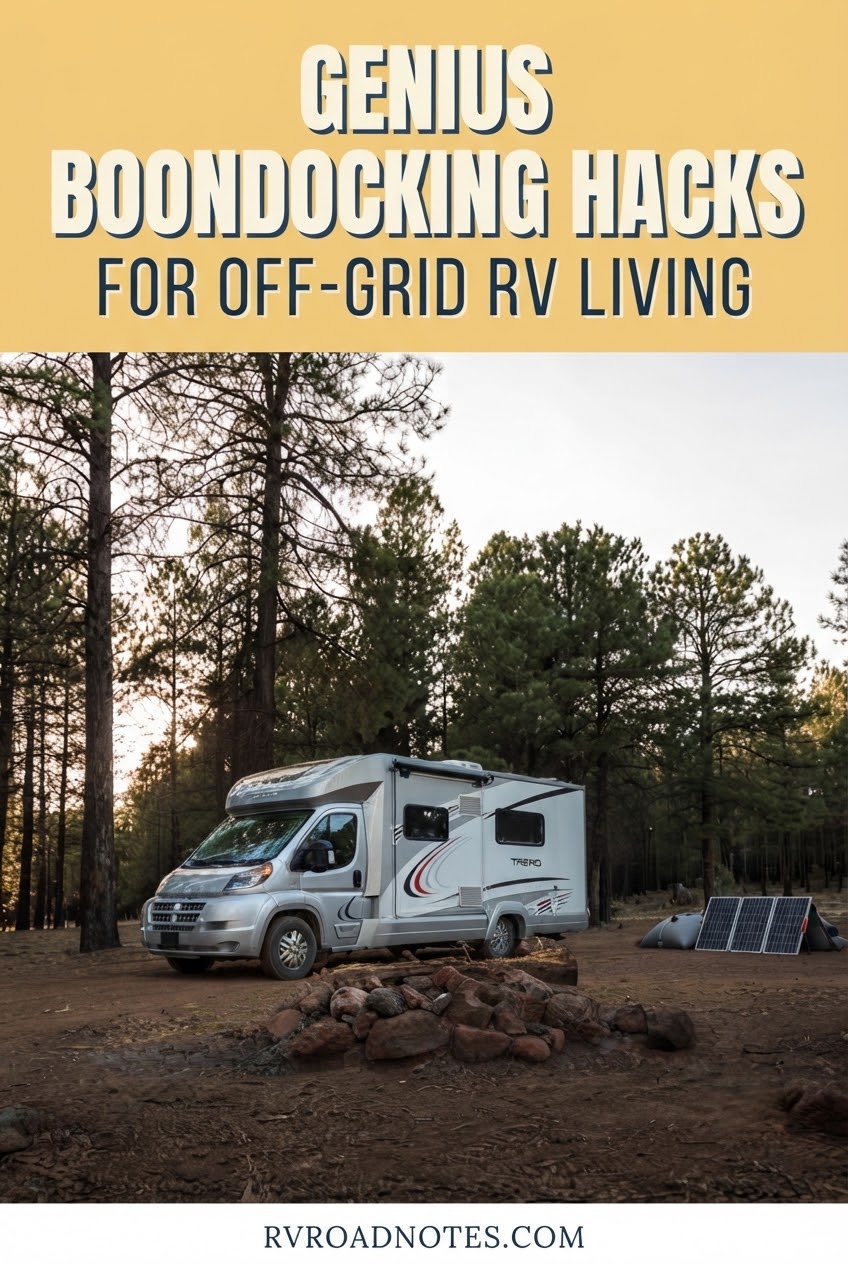 Genius Boondocking Hacks for Off-Grid RV Living