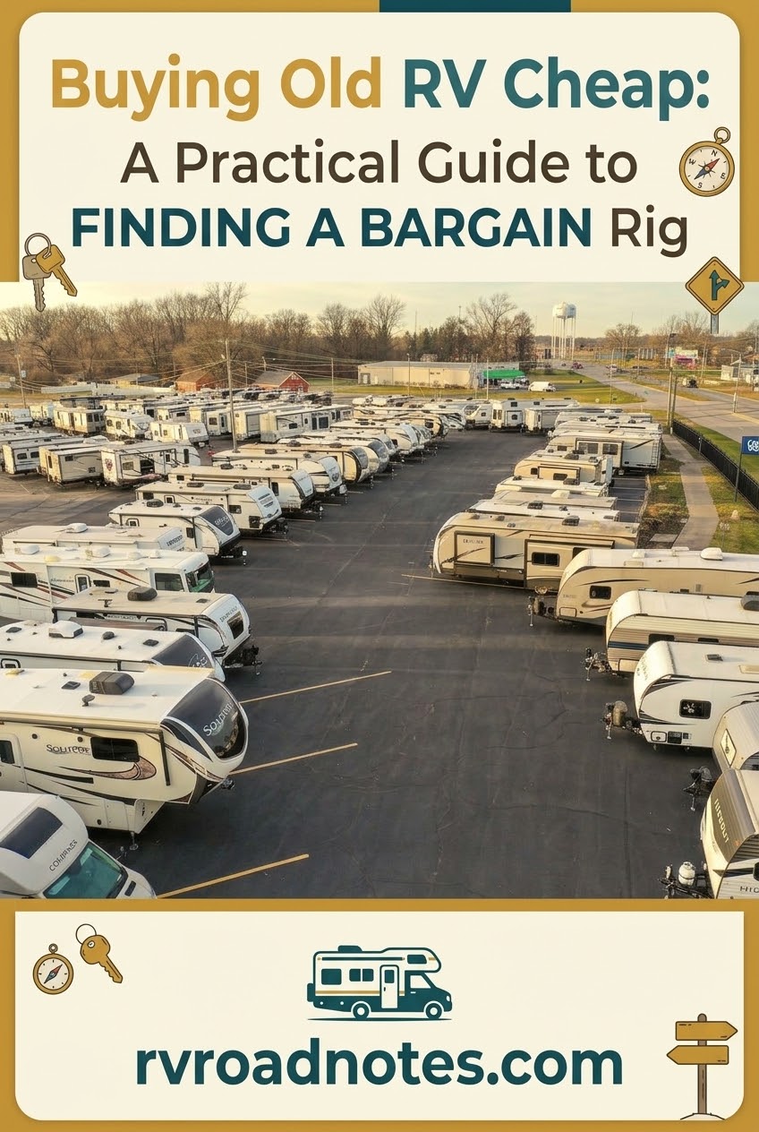 Buying Old RV Cheap: A Practical Guide to Finding a Bargain Rig