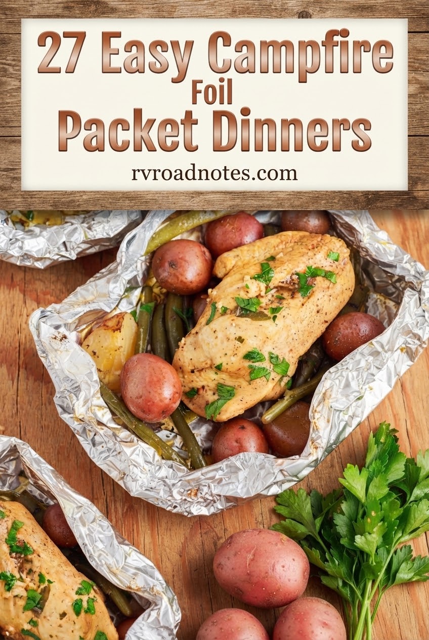 27 Easy Campfire Foil Packet Dinners