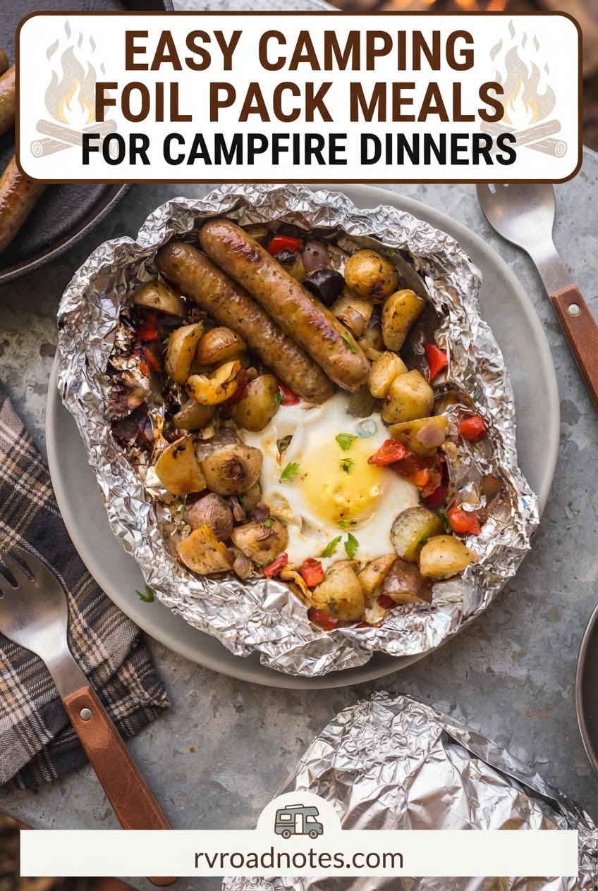Easy Camping Foil Pack Meals For Campfire Dinners