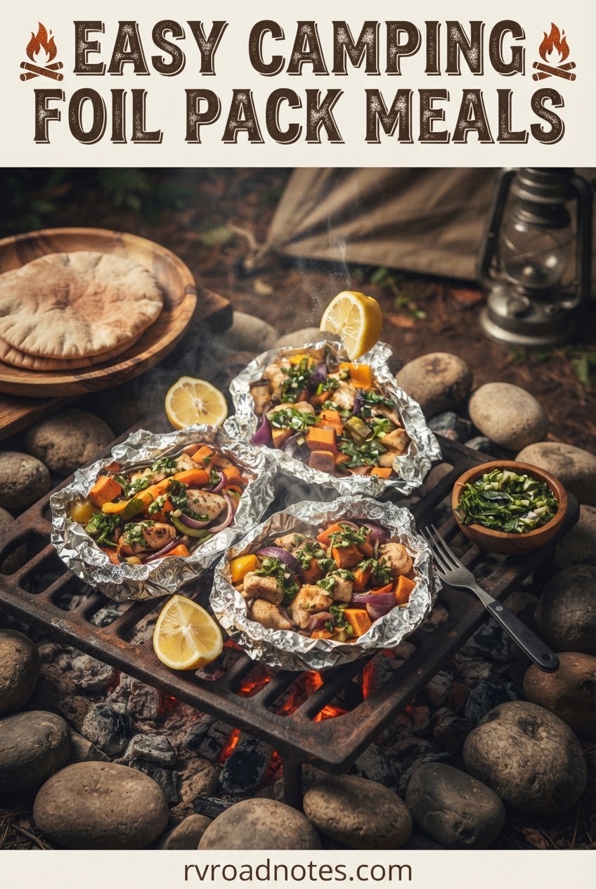 EASY CAMPING FOIL PACK MEALS