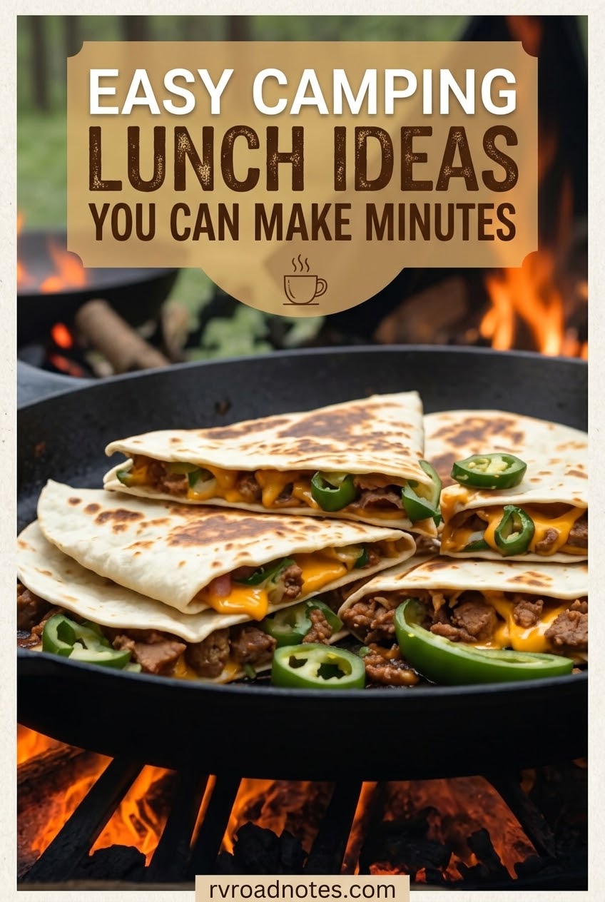 Easy Camping Lunch Ideas You Can Make in Minutes