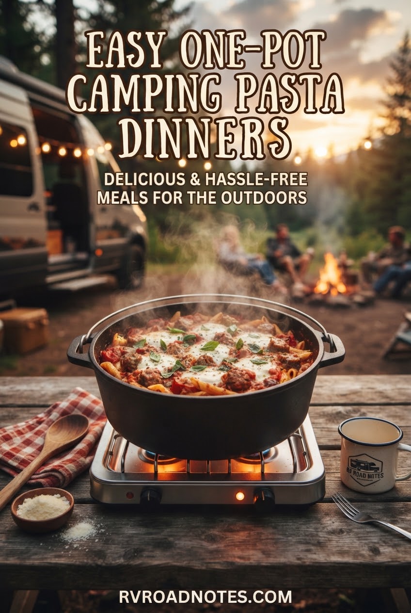 Easy One-Pot Camping Pasta Dinners