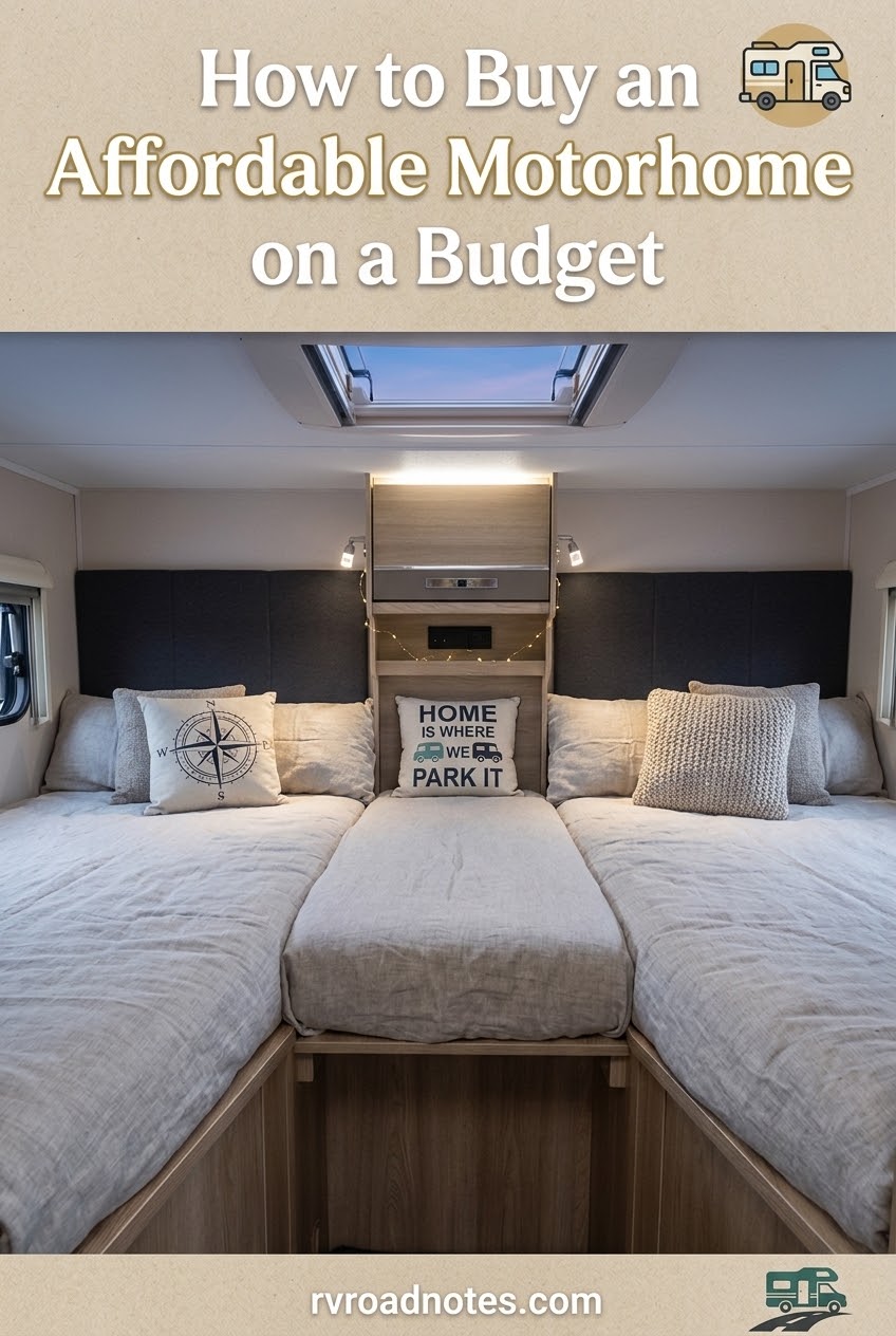 How to Buy an Affordable Motorhome on a Budget