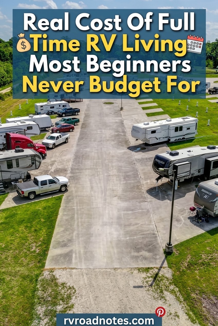 Real Cost Of Full Time RV Living Most Beginners Never Budget For