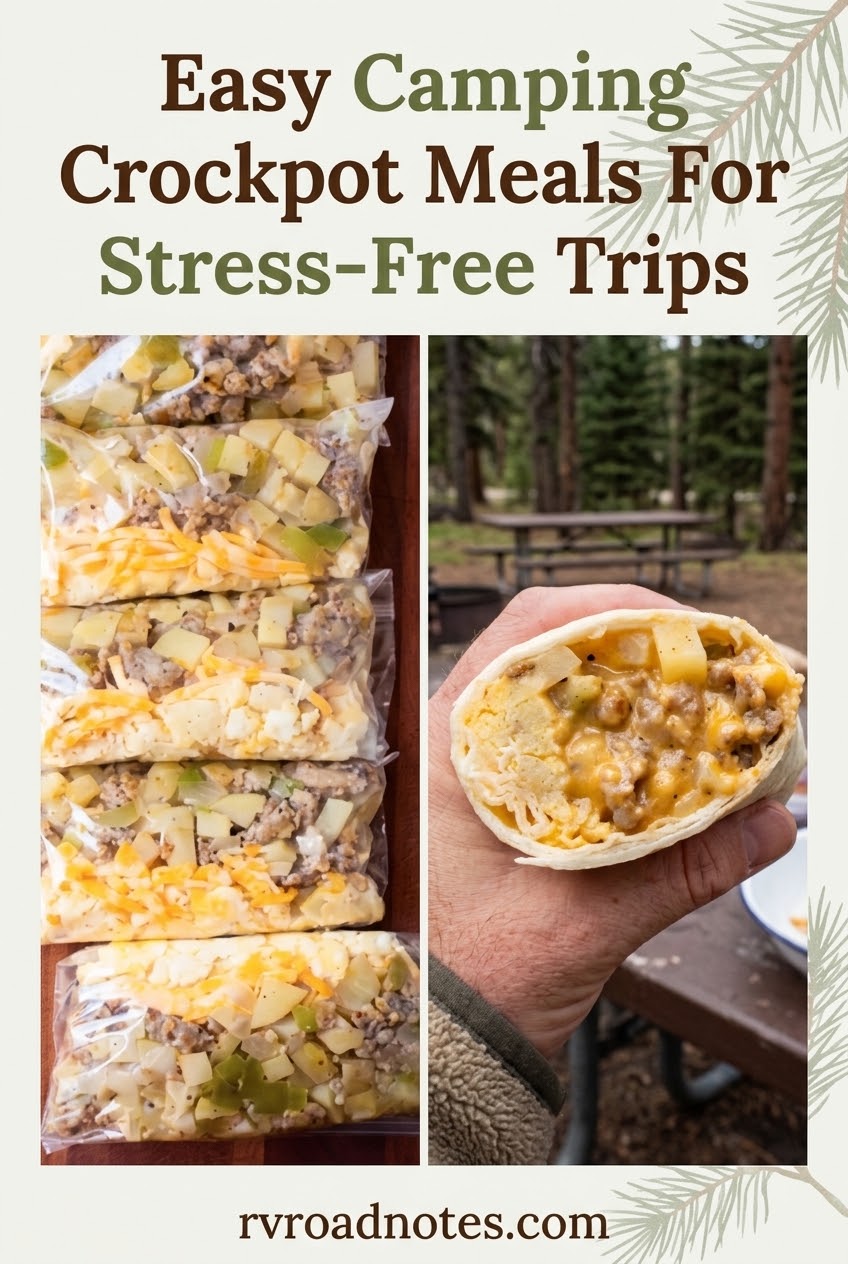 Easy Camping Crockpot Meals For Stress-Free Trips