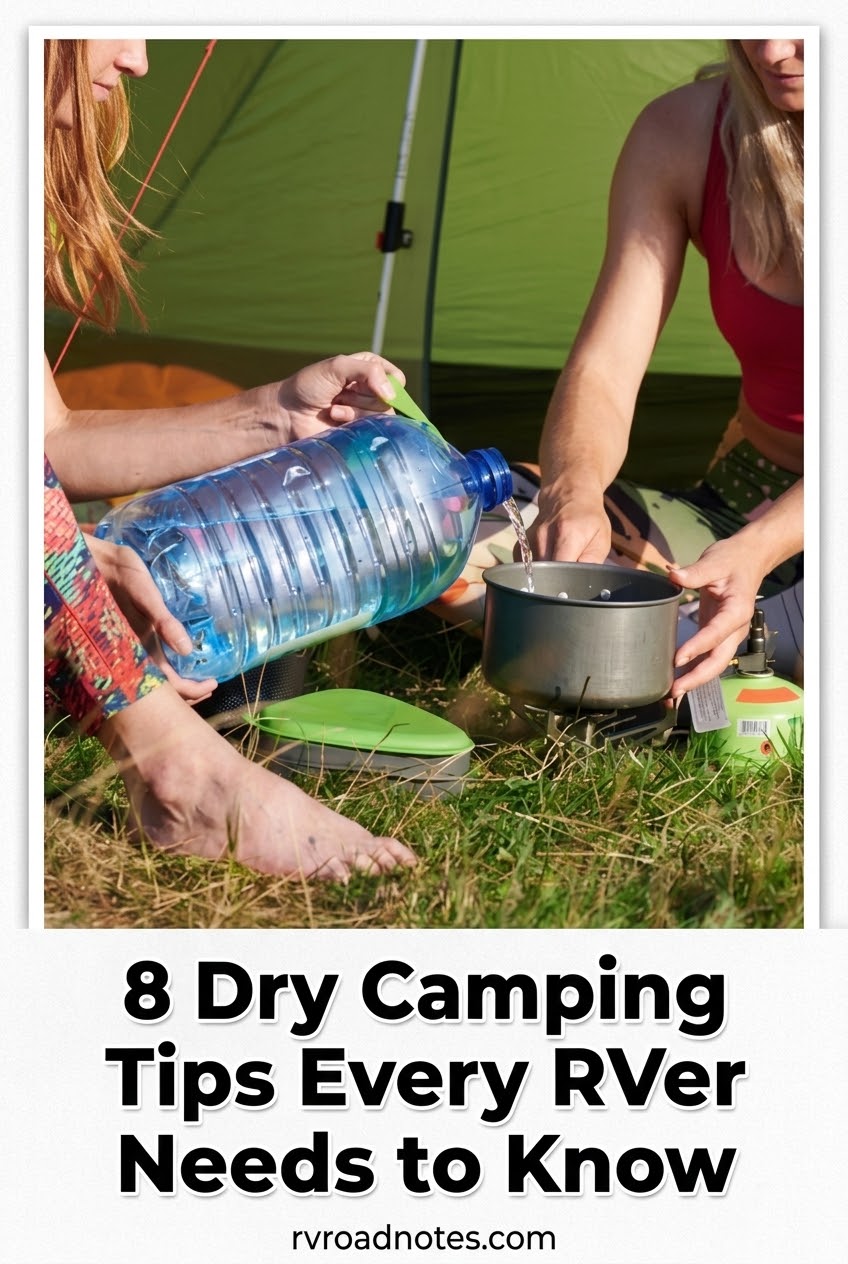 8 Dry Camping Tips Every RVer Needs to Know
