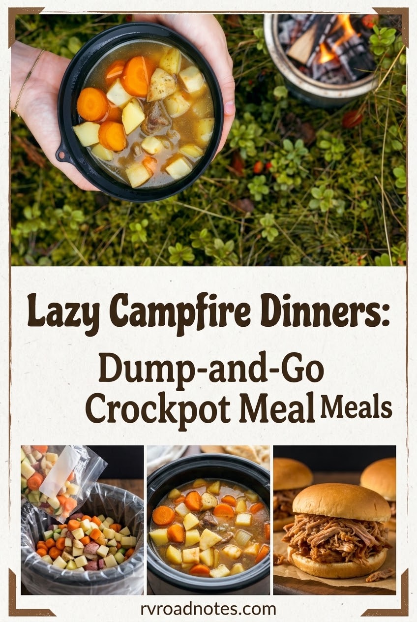 Lazy Campfire Dinners: Dump-and-Go Crockpot Meals