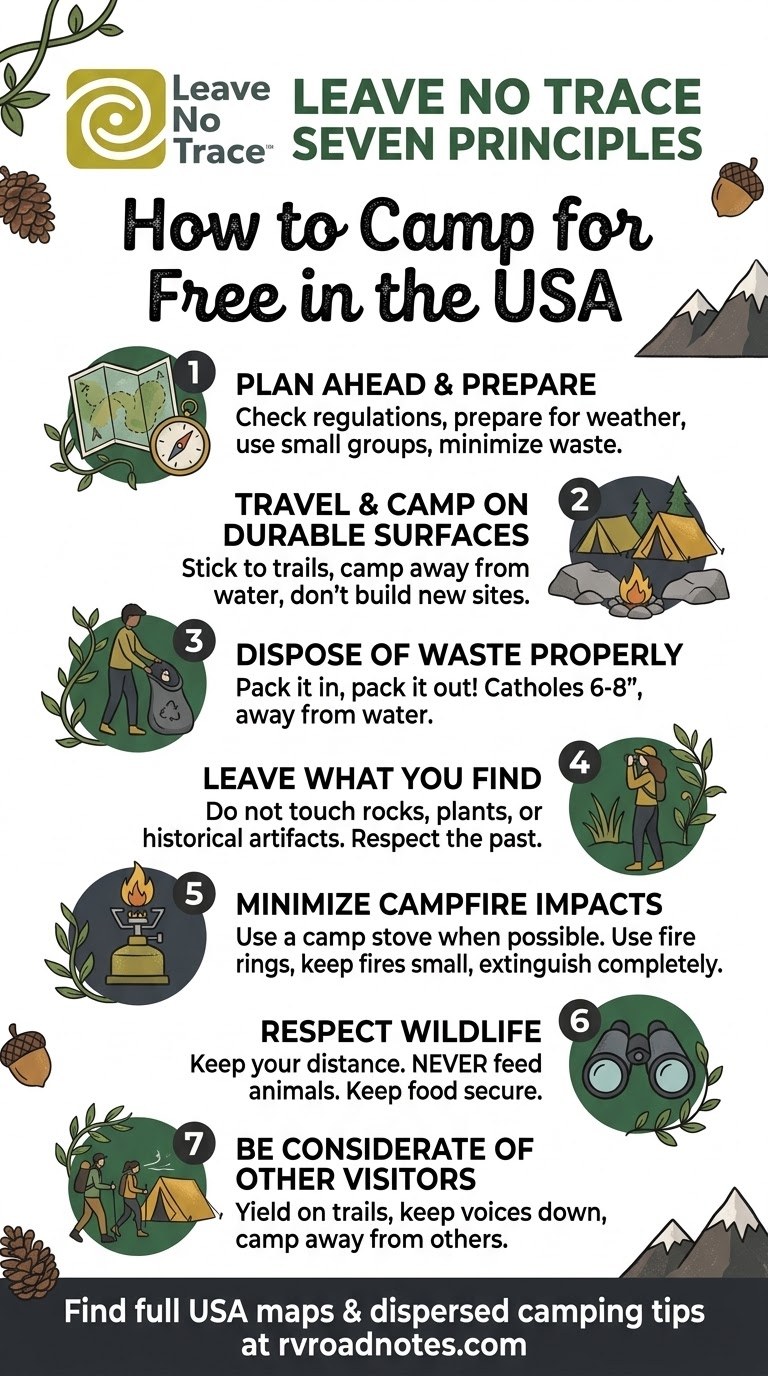 How to Camp for Free in the USA