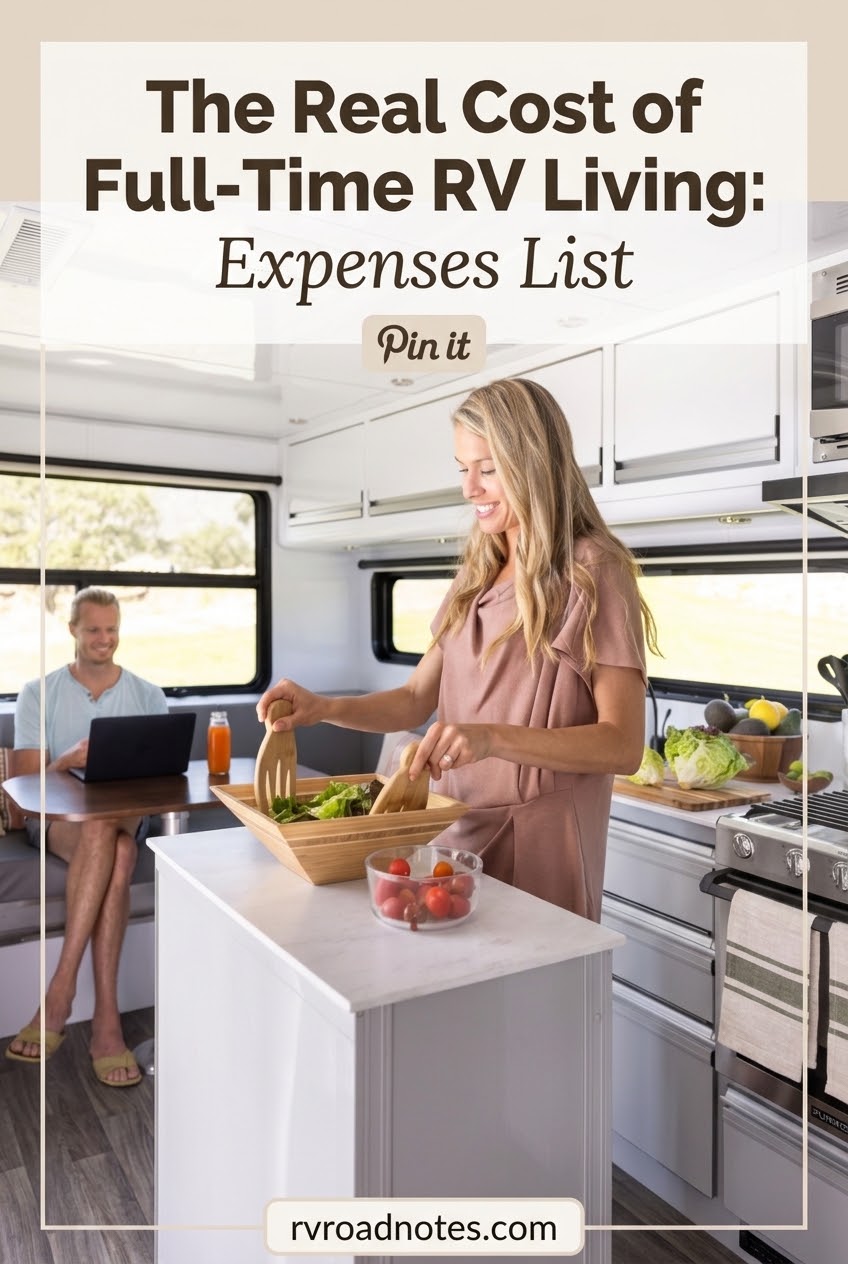 The Real Cost of Full-Time RV Living: Expenses List