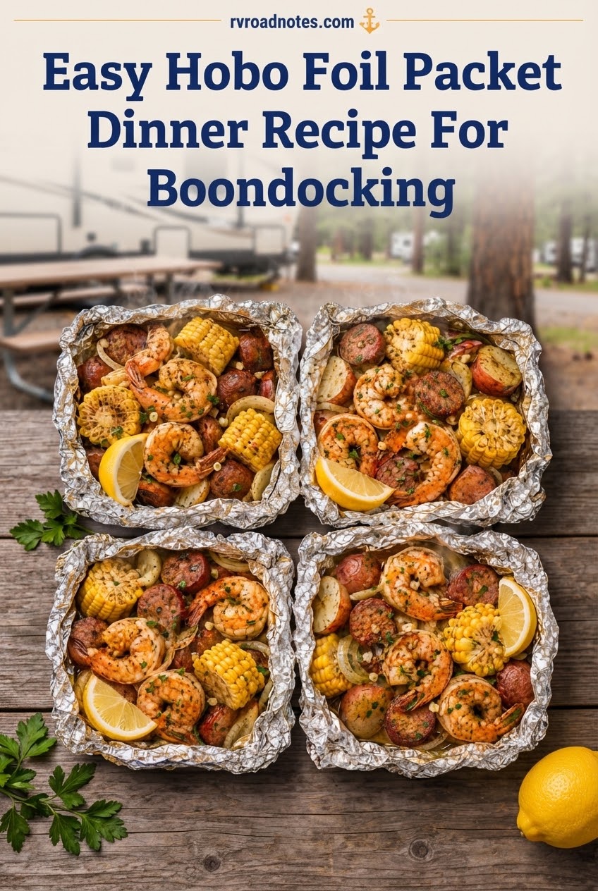 Easy Hobo Foil Packet Dinner Recipe For Boondocking