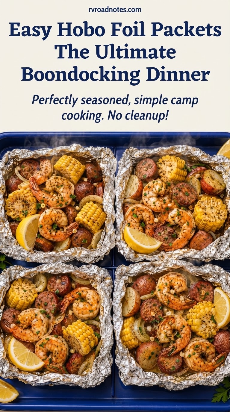 Easy Hobo Foil Packets The Ultimate Boondocking Dinner