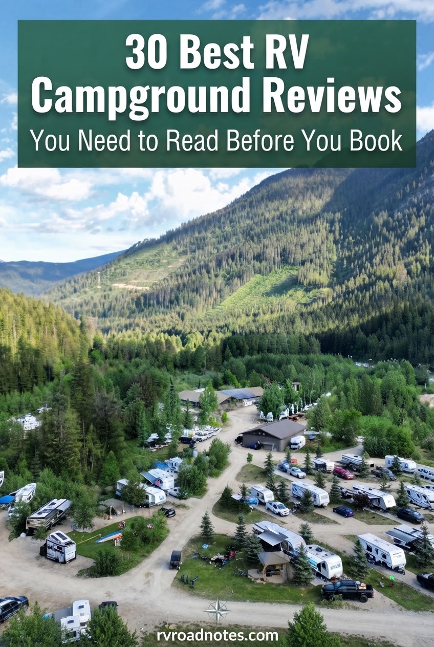 30 Best RV Campground Reviews You Need to Read Before You Book