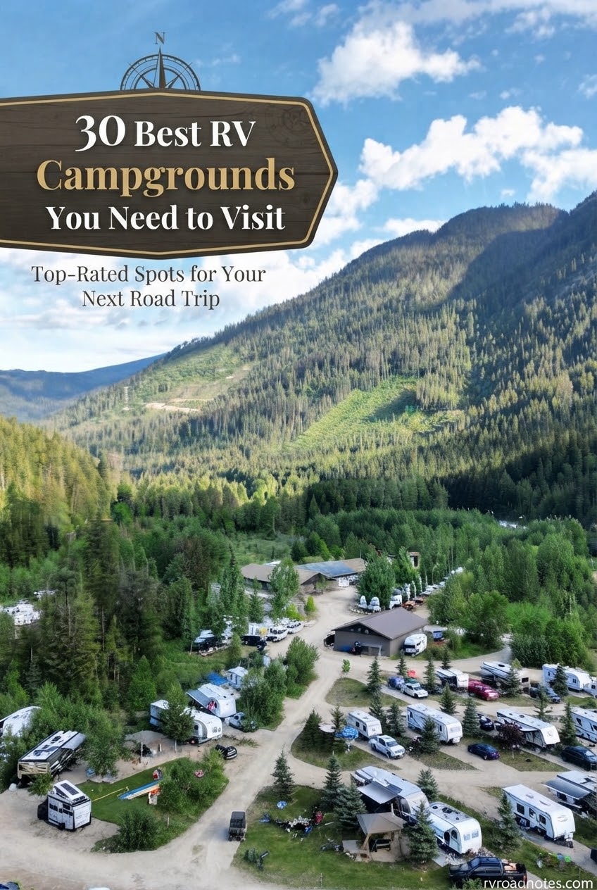 30 Best RV Campgrounds You Need to Visit