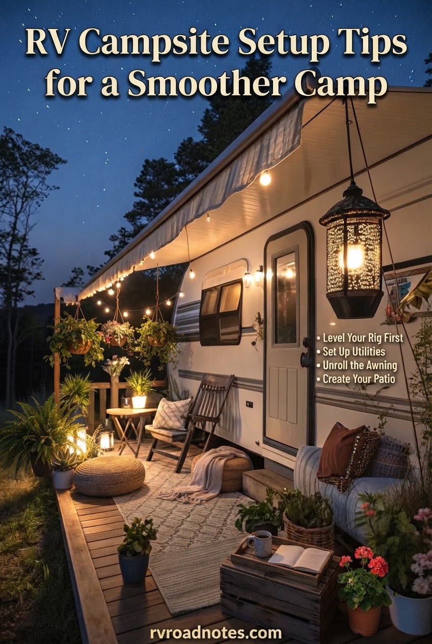 Rv Campsite Setup Tips for a Smoother Camp