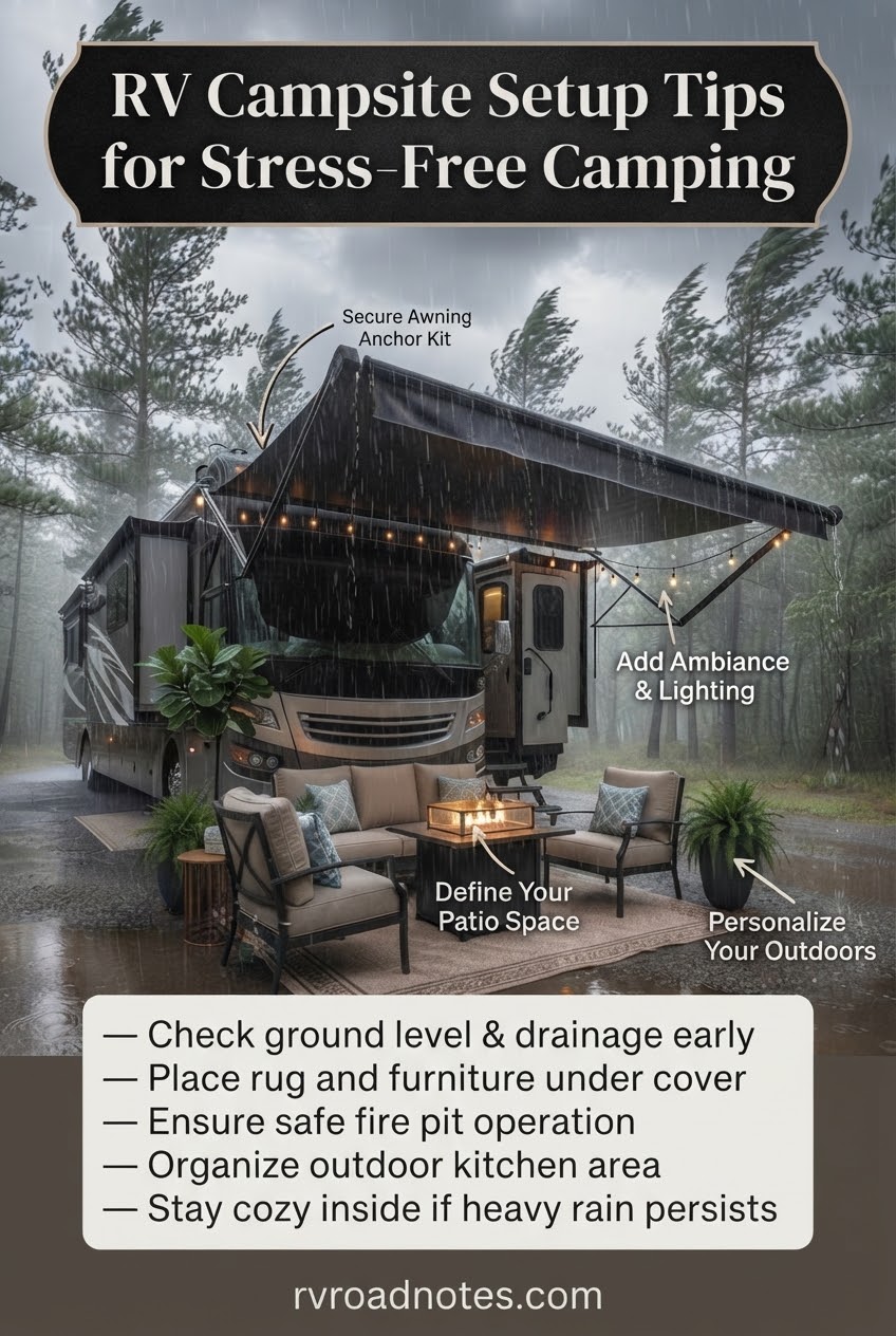 RV Campsite Setup Tips for Stress-Free Camping