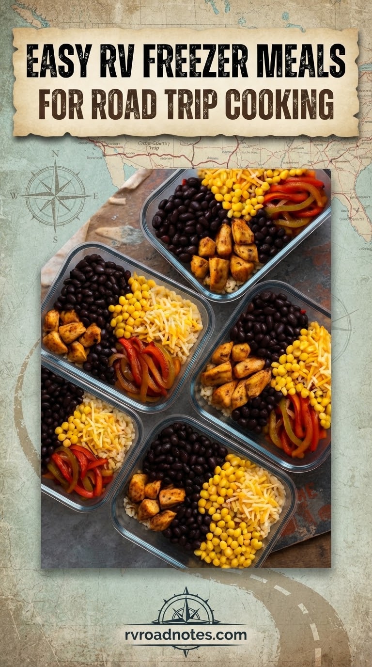 Easy RV Freezer Meals For Road Trip Cooking