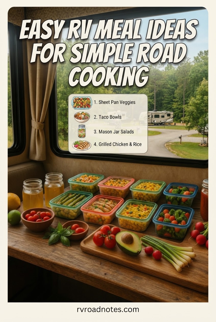 Easy RV Meal Ideas For Simple Road Cooking