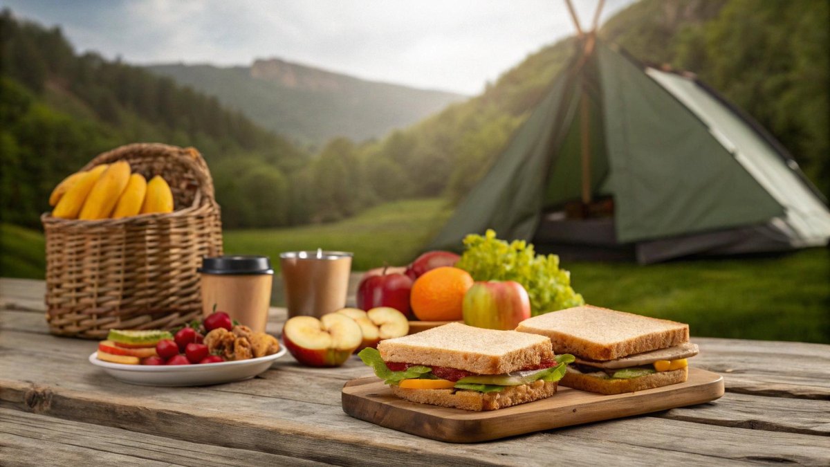 No cook RV camping lunch