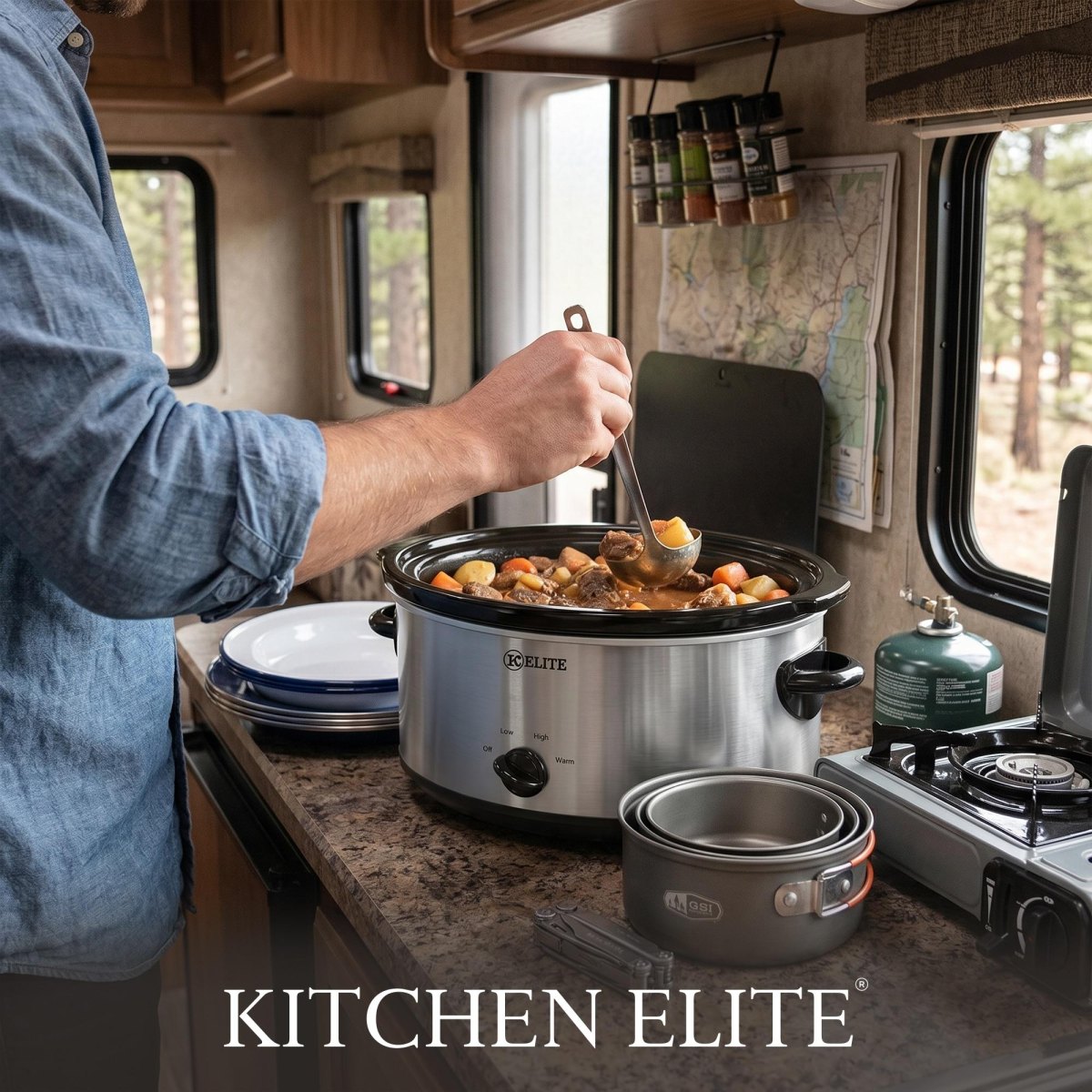 Slow cooker RV meal