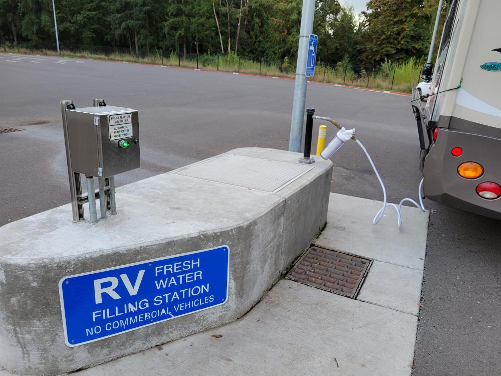 RV water containers for off grid camping